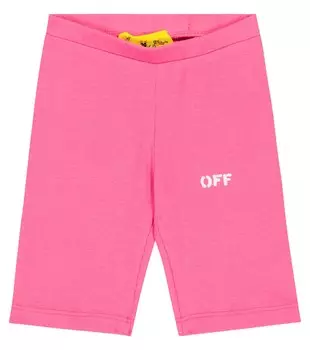 Шорты Off Stamp в рубчик Off-White, розовый