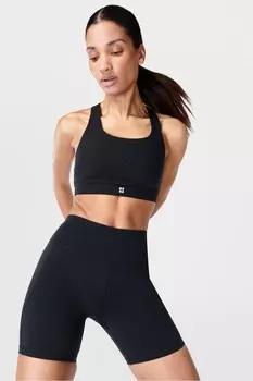 Байкерские шорты Power 6" Sweaty Betty, черный