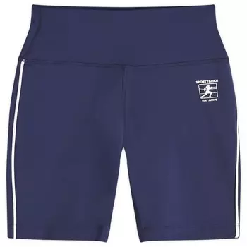 Байкерские шорты Runner Box Sporty & Rich, белый