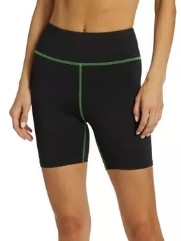 Байкерские шорты TWENTY Montreal эластичного трикотажа, black