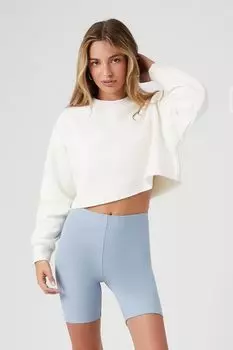 Байкерские шорты в рубчик Forever 21, синий