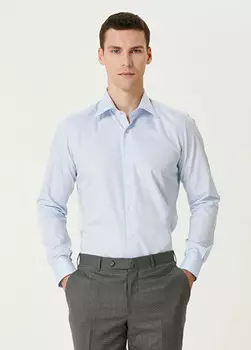 Байрон рубашка Fray, голубой