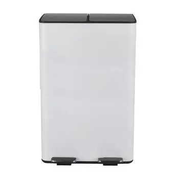 Бак с педалью Spirella, белый