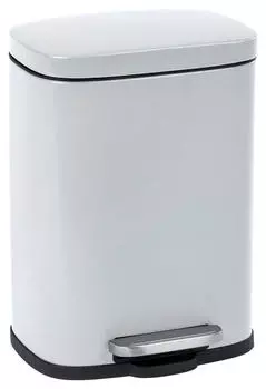 Бак с педалью Wenko, белый