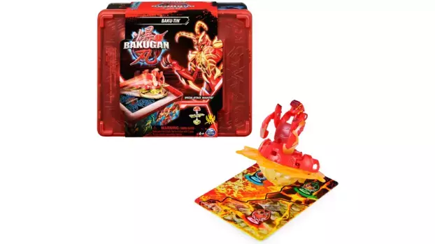Бакуган Революция 2023 Баку-Тин с богомолом специального назначения, металлический ящик для хранения Spin Master