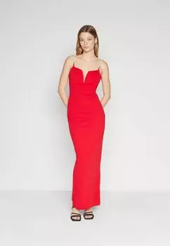 Бальное платье VALENTINES VALENTINA STRAIGHT MAXI WAL G., цвет red