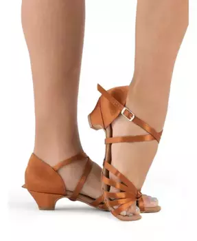 Бальные туфли Silvia 1.25" Capezio, красный