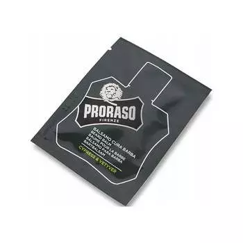 Бальзам для бороды, Кипарис и Ветивер - пакетик, 3 мл Proraso