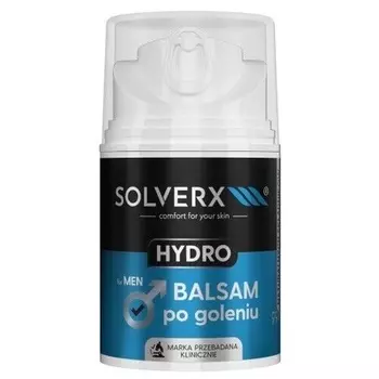 Бальзам для бритья Hydro Balsam для мужчин 50 мл SOLVERX Assorted