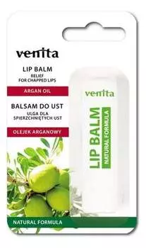 Бальзам для губ, аргановое масло, 4 г Venita