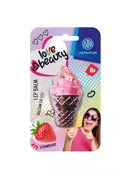 Бальзам для губ ASTRAFUN ICE CREAM - 1 шт. волдырь