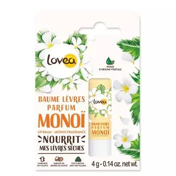 Бальзам для губ Blsamo de Labios Monoi Lovea, 4 gr