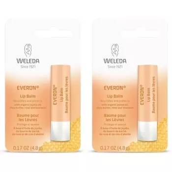 Бальзам для губ Everon 4,8 г - Упаковка из 2 шт Weleda