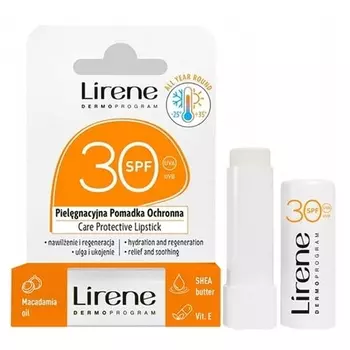 Бальзам для губ Protective Care Spf 30 46 г Lirene