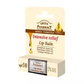 Бальзам для губ с 5 маслами 1 шт Green Pharmacy