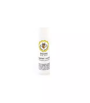 Бальзам для губ с ноготками, ванилью и пчелиным воском, 4,5 мл Miodowa Mydlarnia