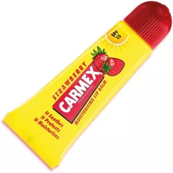 Бальзам для губ со вкусом клубники, тюбик 10 г Carmex