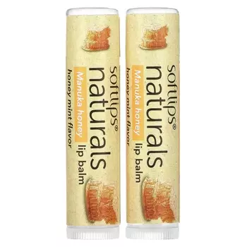Бальзам для губ Softlips Naturals с медом манука и мятой