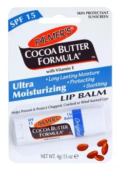 Бальзам для губ SPF 15 Palmer’s Face & Lip Cocoa Butter Formula