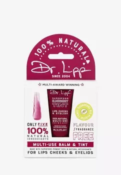 Бальзам для губ SUPERFOOD COLOUR TINT Dr. Lipp, темно-красный