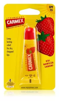 Бальзам для губ в тюбике SPF 15 Carmex Strawberry