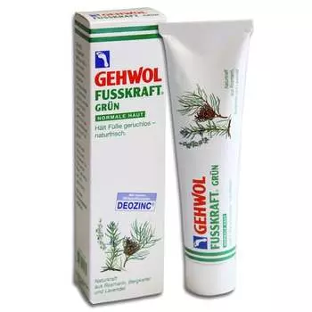 Бальзам для потных ног с освежающим и увлажняющим эффектом, 125 мл Gehwol, Fusskraft