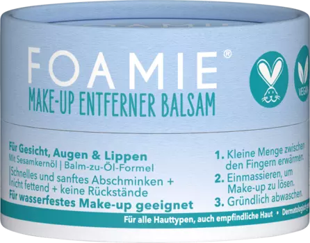 Бальзам для снятия макияжа 50г. Foamie
