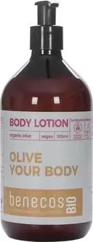 Бальзам для тела с органическим оливковым маслом, 500 мл benecosBIO