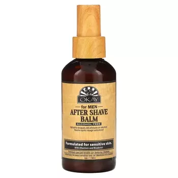 Бальзам после бритья Okay Pure Naturals для мужчин, 118 мл