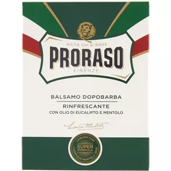 Бальзам после бритья Зеленый 100мл, Proraso