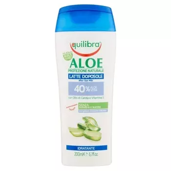 Бальзам Prosun Алоэ после загара Молочко 200мл, Equilibra