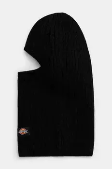Балаклава Dickies RIB из смесовой шерсти, черный