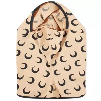 Балаклава Marine Serre Regenerated All Over Moon, бежевый