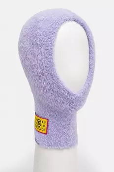 Балаклава MM6 Maison Margiela, фиолетовый