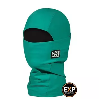 Балаклава с капюшоном BlackStrap The Junior Expedition Hood детская, зеленый