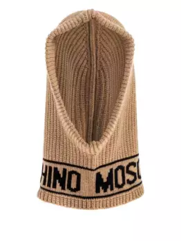 Балаклава с логотипом Moschino, нейтральный