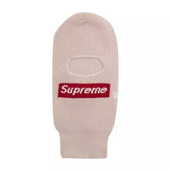 Балаклава с логотипом Supreme x New Era Box, цвет Розовый