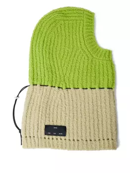 Балаклава с нашивкой-логотипом Song For The Mute, зеленый