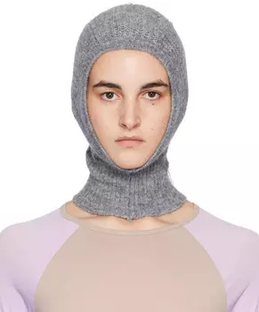Балаклава с серыми пуговицами Angels Paloma Wool, серый