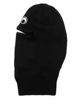 Балаклава с вышивкой Crescent Moon Marine Serre, черный