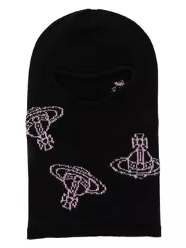 Балаклава Vivienne Westwood с мотивом «Сфера», черный