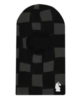 Балаклава в клетку MARKET, черный