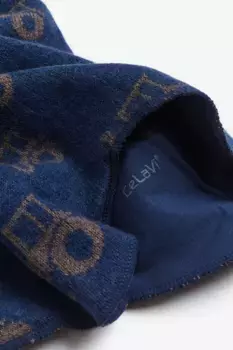 Балаклава - вязаная H&M, синий