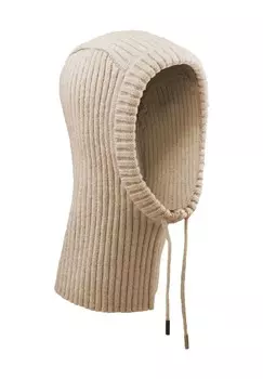 Балаклава вязаная женская LOEVENICH, бежевый