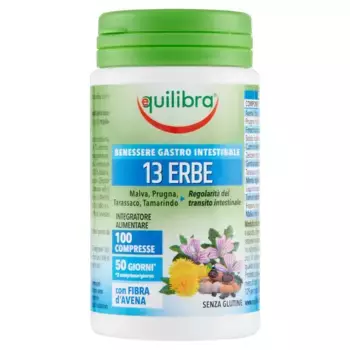 Balance 13 Herbs with Fibre 100 безглютеновых таблеток Equilibra
