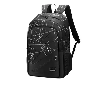 BALANG Рюкзак Oxford большого размера унисекс, черный