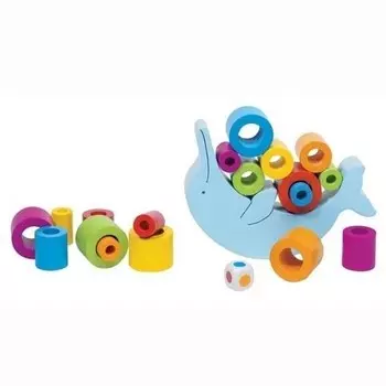 Балансирующий дельфин, аркадная игра, Гоки Goki