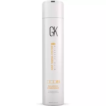 Балансирующий кондиционер для волос Global Keratin, 300 мл, 10,1 жидк. Оз. Для сухих, поврежденных и вьющихся волос с аргановым маслом – для всех типов волос, Gk Hair