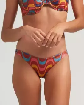 Balconette Riviera слегка бразильский бикини-низ Robin Collection, мультиколор