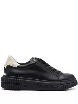 Baldinini кеды на шнуровке, черный